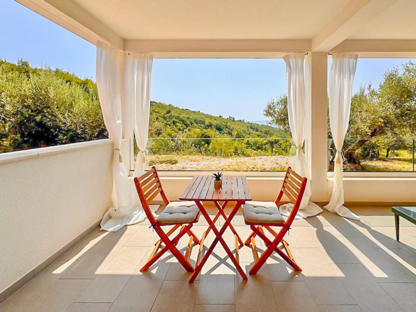 Studio Vesna With A Terrace And Sea View غاباس المظهر الخارجي الصورة
