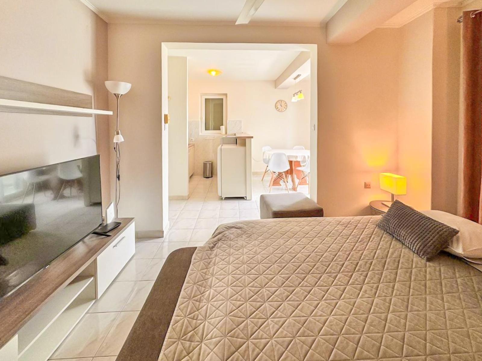 Studio Vesna With A Terrace And Sea View غاباس المظهر الخارجي الصورة