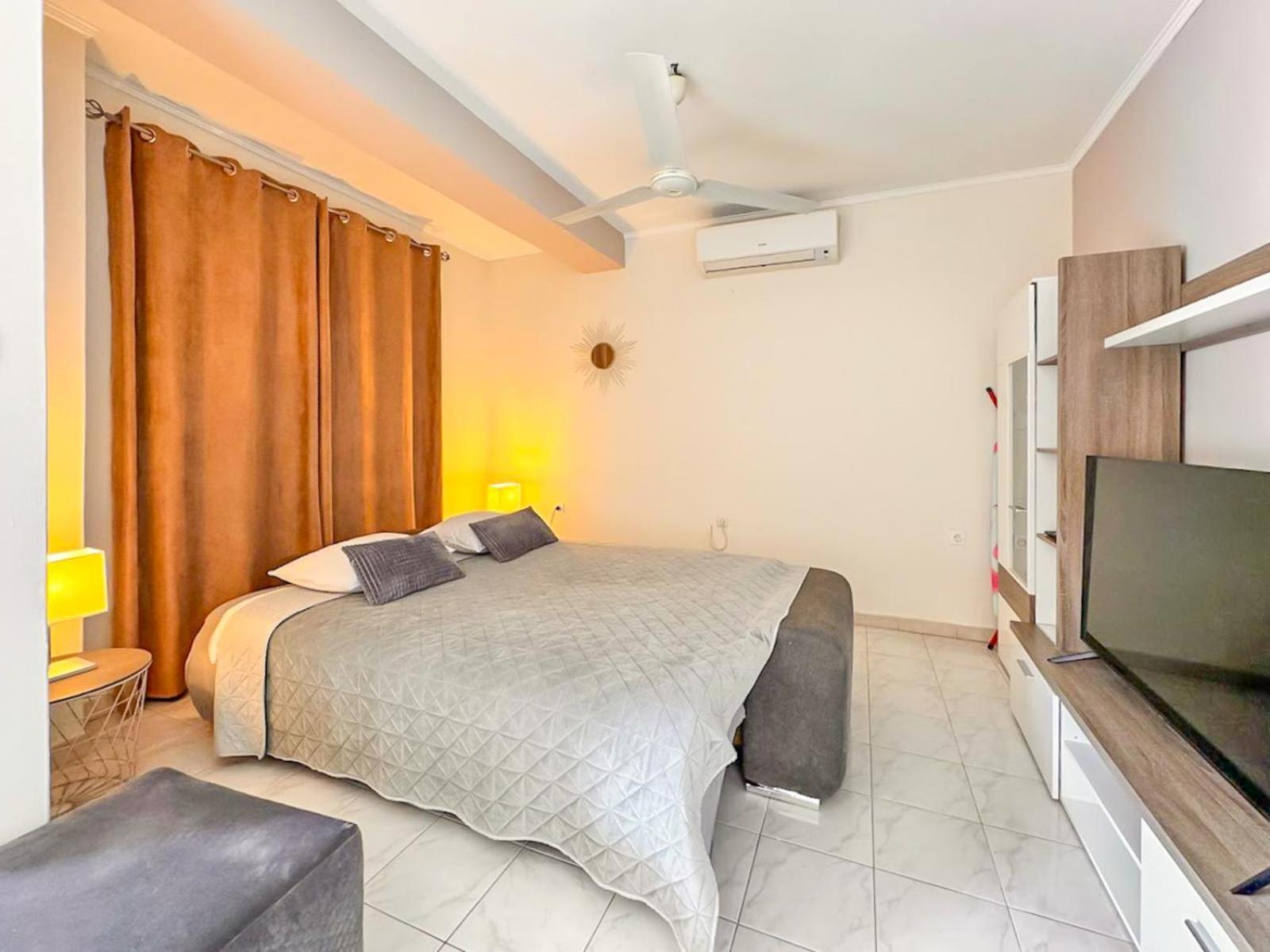 Studio Vesna With A Terrace And Sea View غاباس المظهر الخارجي الصورة