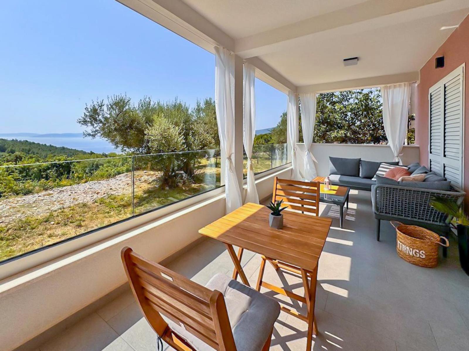 Studio Vesna With A Terrace And Sea View غاباس المظهر الخارجي الصورة